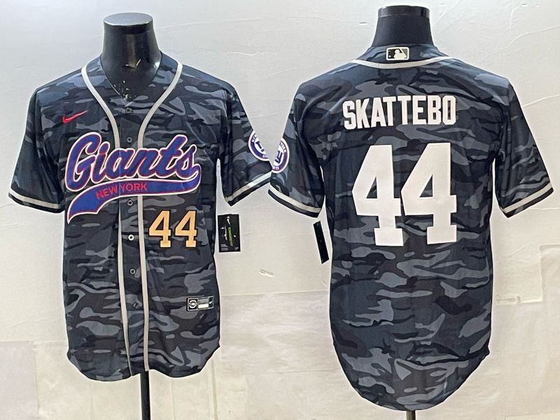 Men 2025 New York Giants #44 Skattebo Camo Joint Name Nike Limited NFL Jersey 001->new york yankees->MLB Jersey